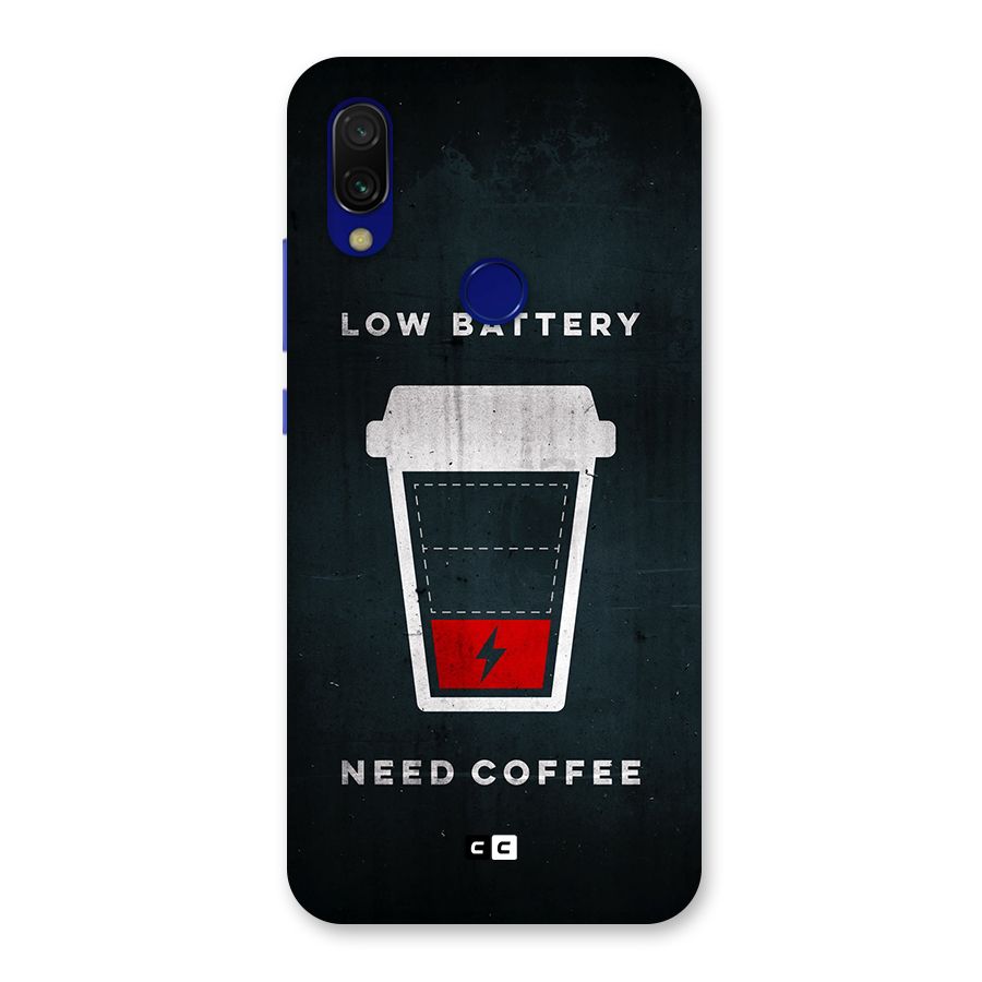Coffee Need Back Case for Redmi 7