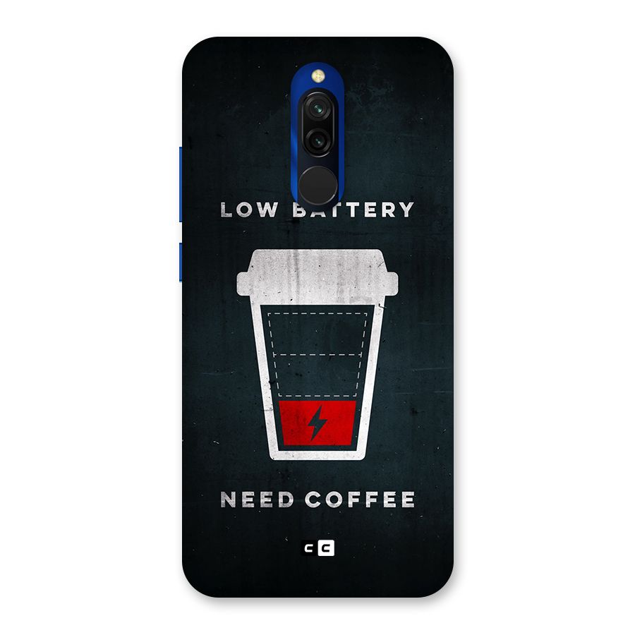 Coffee Need Back Case for Redmi 8