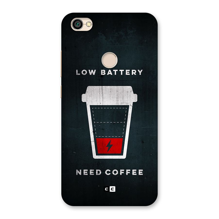 Coffee Need Back Case for Redmi Y1 2017