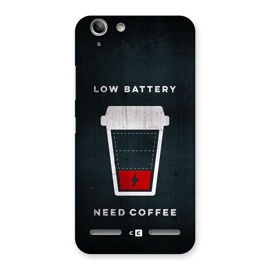 Coffee Need Back Case for Vibe K5