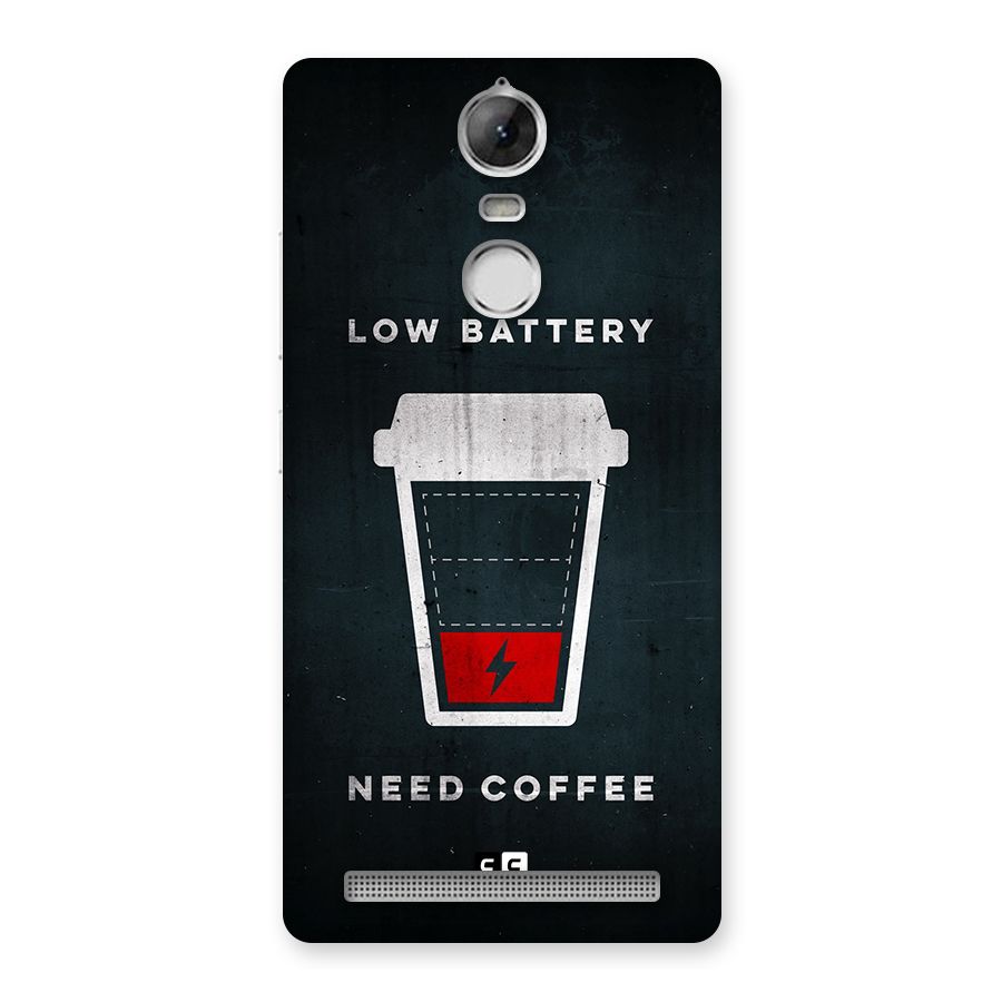 Coffee Need Back Case for Vibe K5 Note