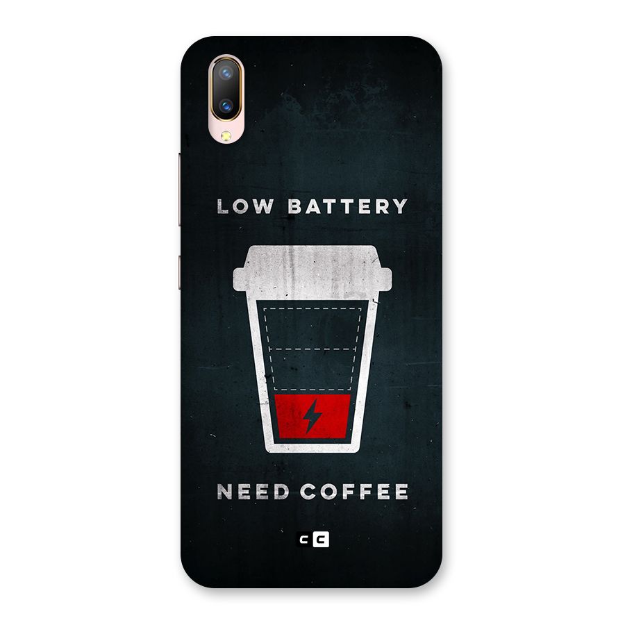 Coffee Need Back Case for Vivo V11 Pro