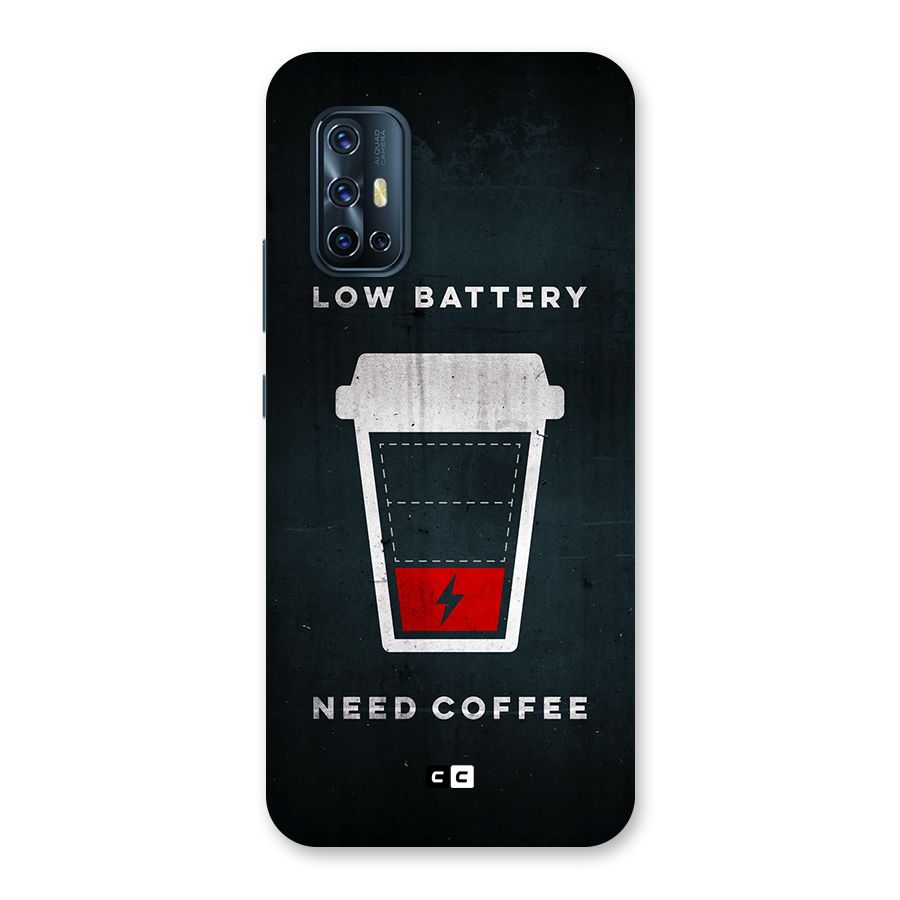 Coffee Need Back Case for Vivo V17