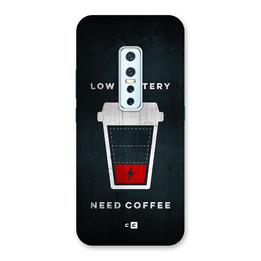 Coffee Need Back Case for Vivo V17 Pro