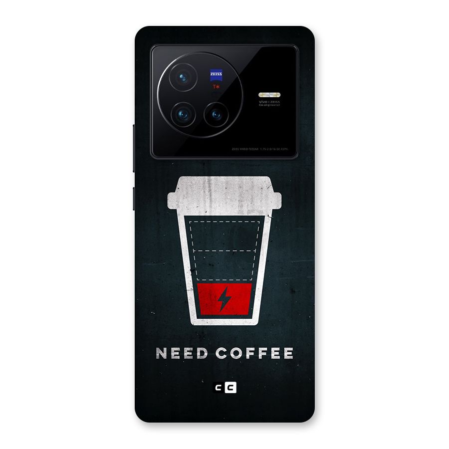 Coffee Need Back Case for Vivo X80