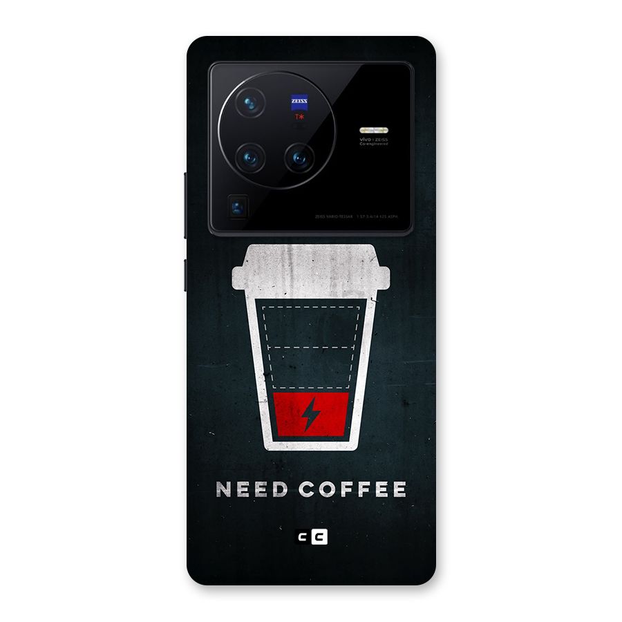 Coffee Need Back Case for Vivo X80 Pro