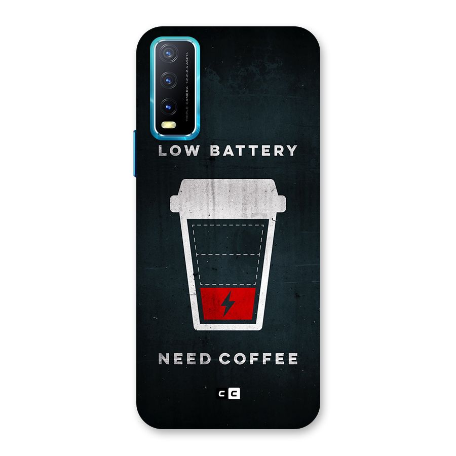 Coffee Need Back Case for Vivo Y20G