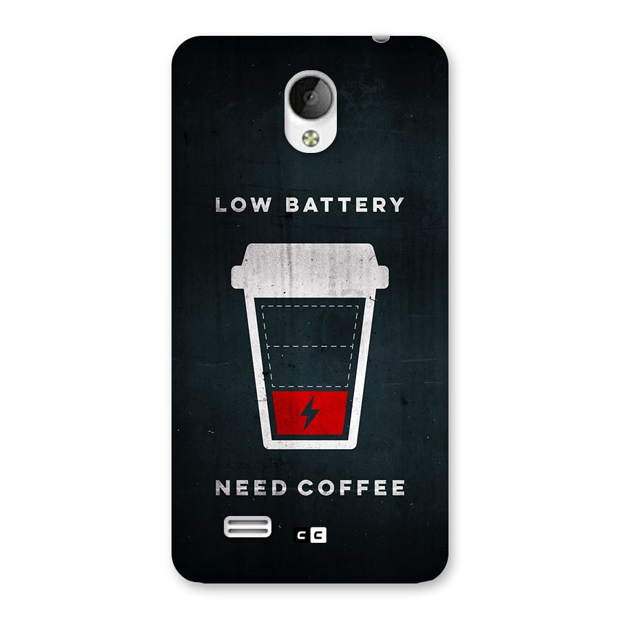 Coffee Need Back Case for Vivo Y21