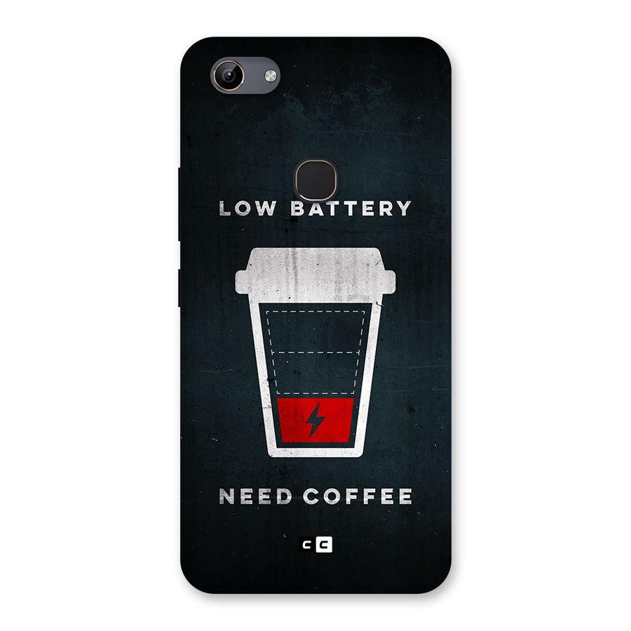 Coffee Need Back Case for Vivo Y81