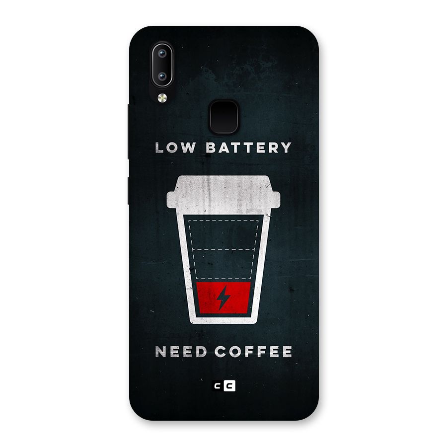 Coffee Need Back Case for Vivo Y93