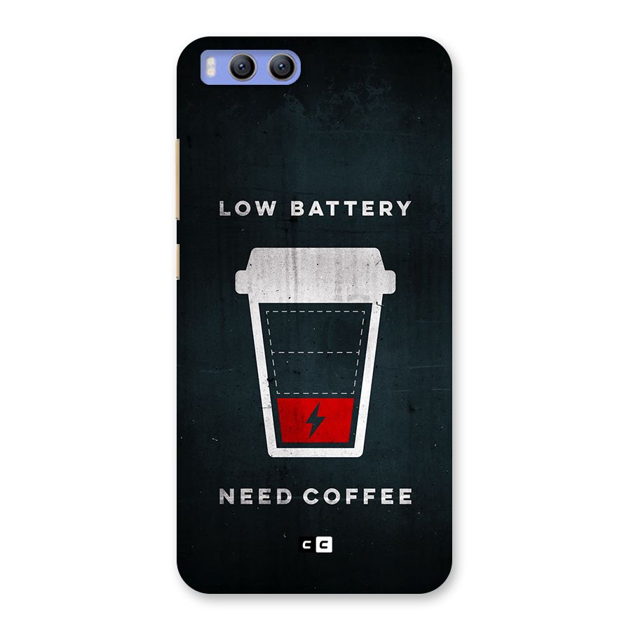 Coffee Need Back Case for Xiaomi Mi 6