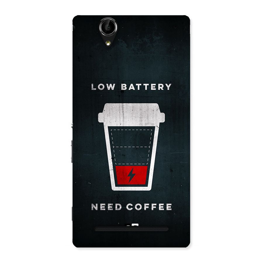 Coffee Need Back Case for Xperia T2
