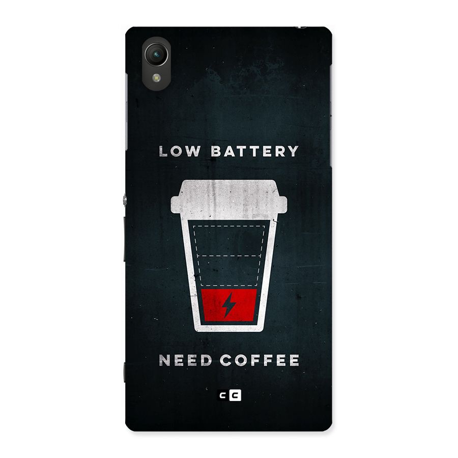 Coffee Need Back Case for Xperia Z1