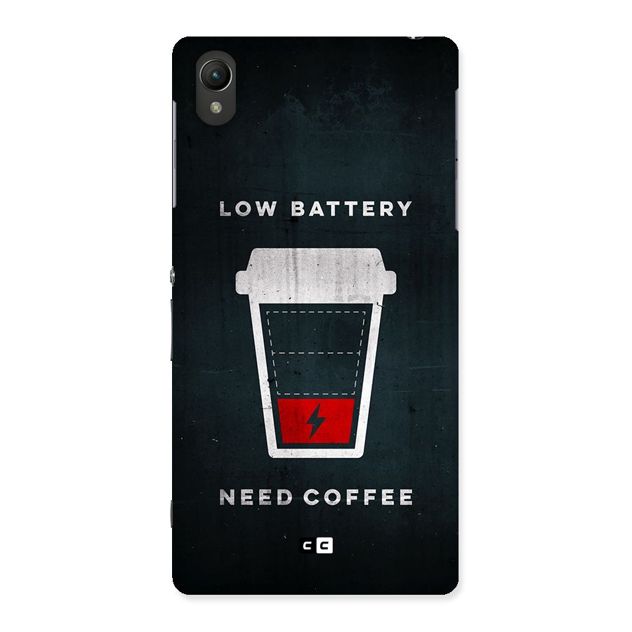 Coffee Need Back Case for Xperia Z2