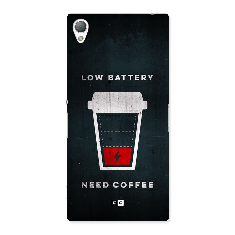 Coffee Need Back Case for Xperia Z3