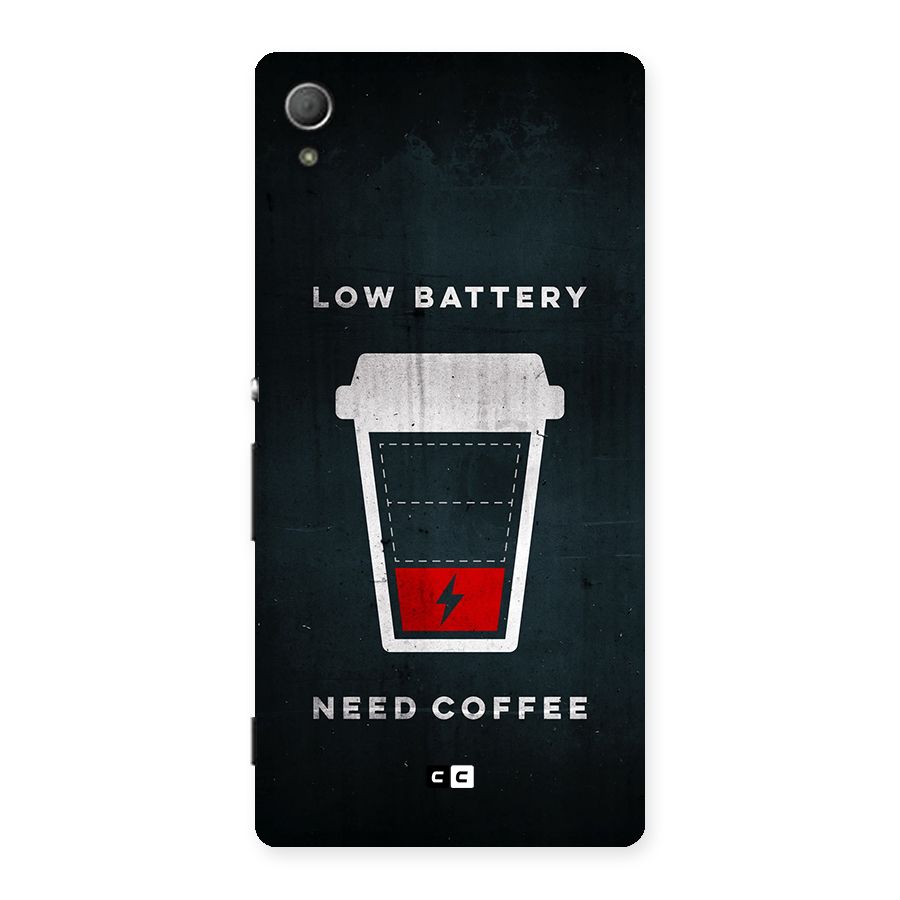 Coffee Need Back Case for Xperia Z3 Plus