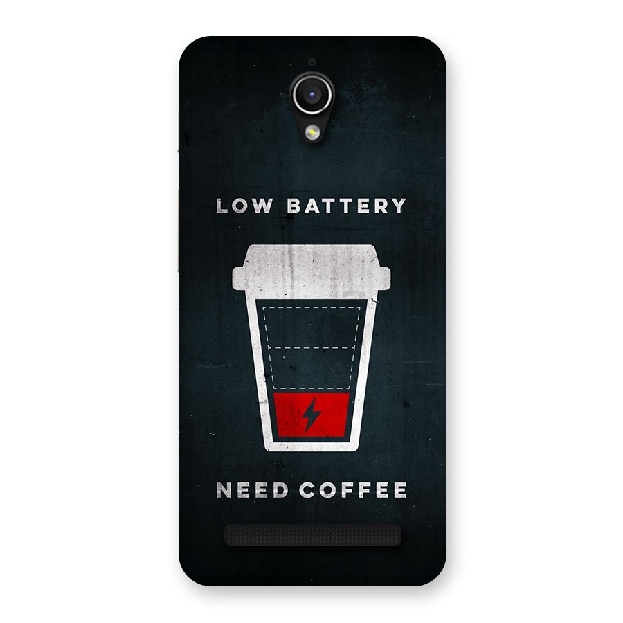 Coffee Need Back Case for Zenfone Go