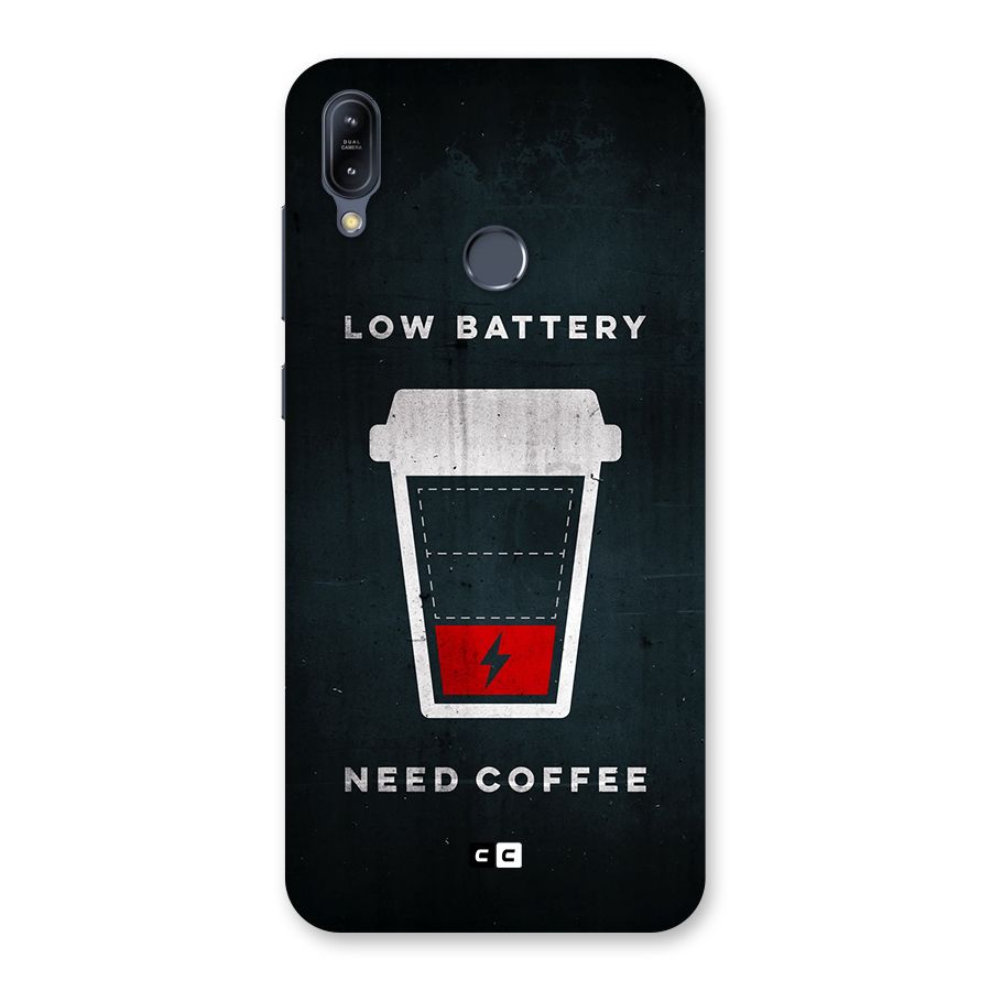 Coffee Need Back Case for Zenfone Max M2