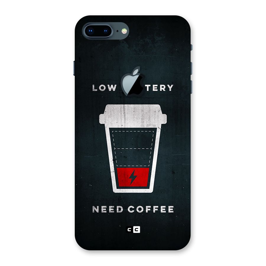 Coffee Need Back Case for iPhone 7 Plus Apple Cut