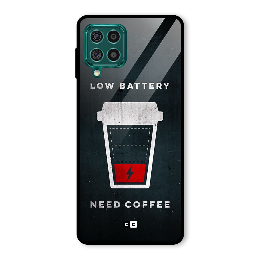 Coffee Need Glass Back Case for Galaxy F62