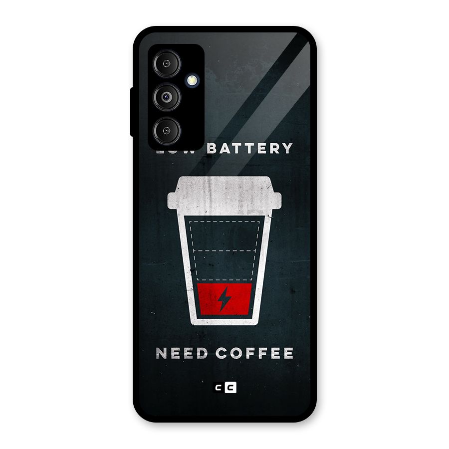 Coffee Need Glass Back Case for Galaxy M14 5G