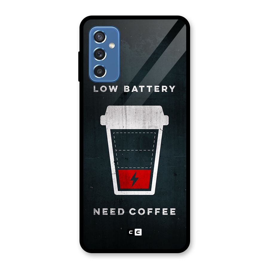 Coffee Need Glass Back Case for Galaxy M52 5G