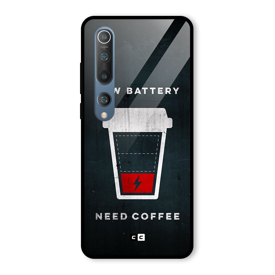 Coffee Need Glass Back Case for Mi 10