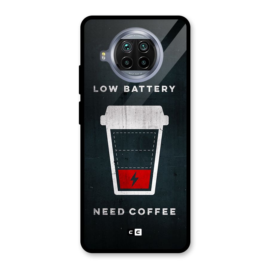 Coffee Need Glass Back Case for Mi 10i