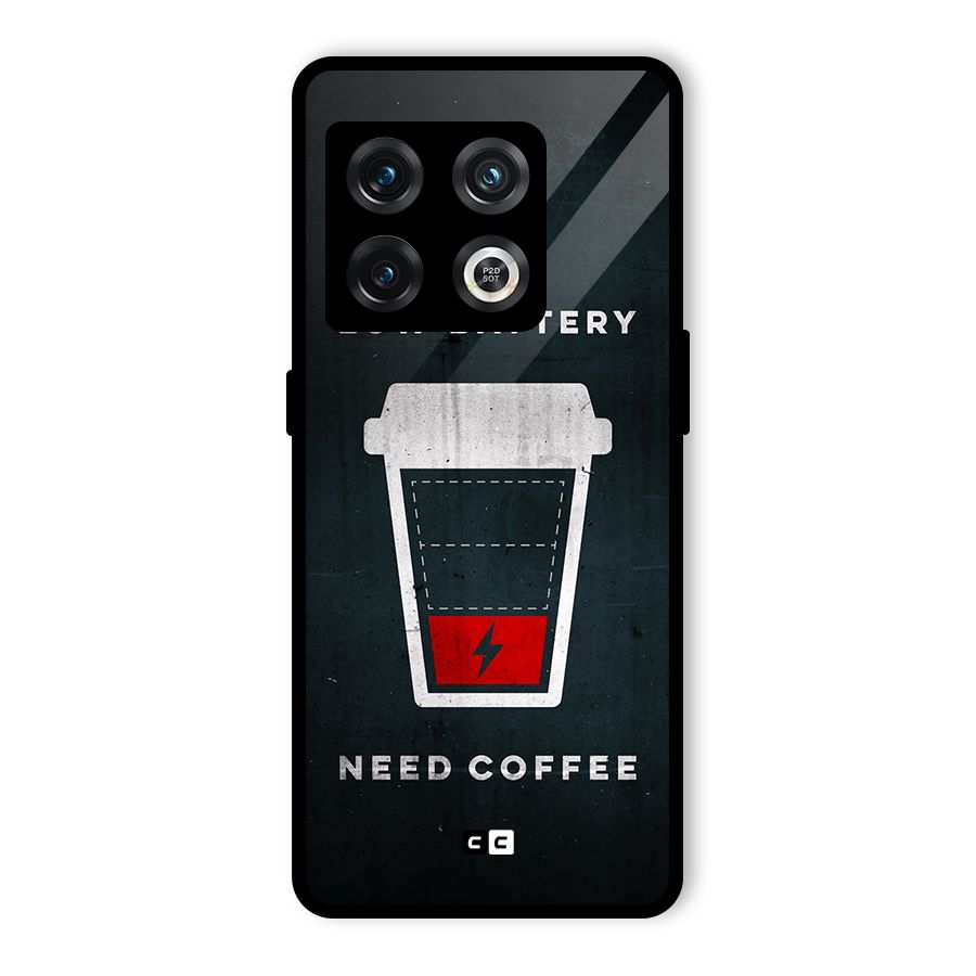 Coffee Need Glass Back Case for OnePlus 10 Pro 5G