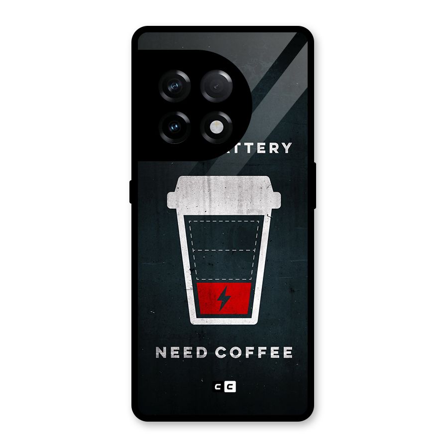 Coffee Need Glass Back Case for OnePlus 11R