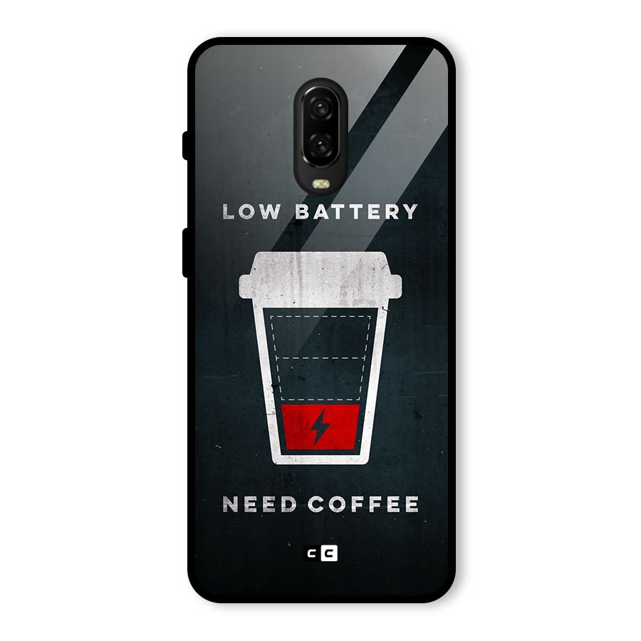 Coffee Need Glass Back Case for OnePlus 6T