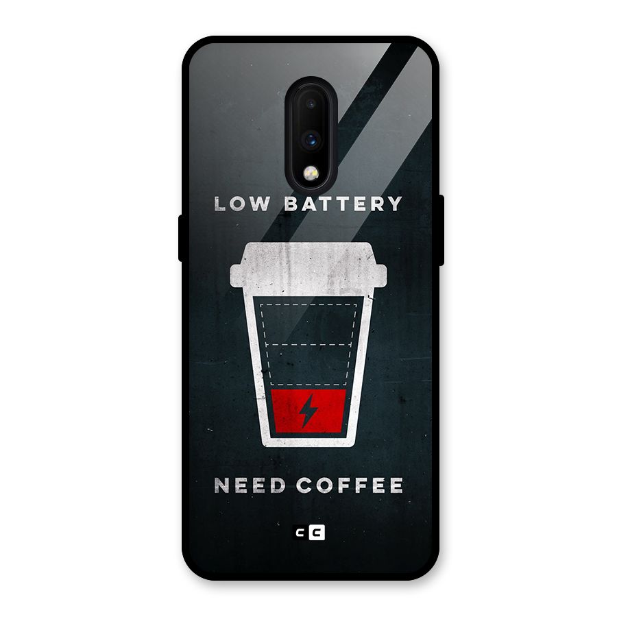 Coffee Need Glass Back Case for OnePlus 7