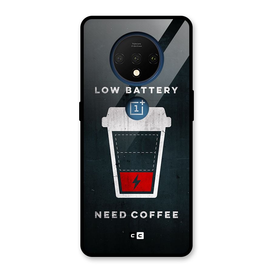 Coffee Need Glass Back Case for OnePlus 7T