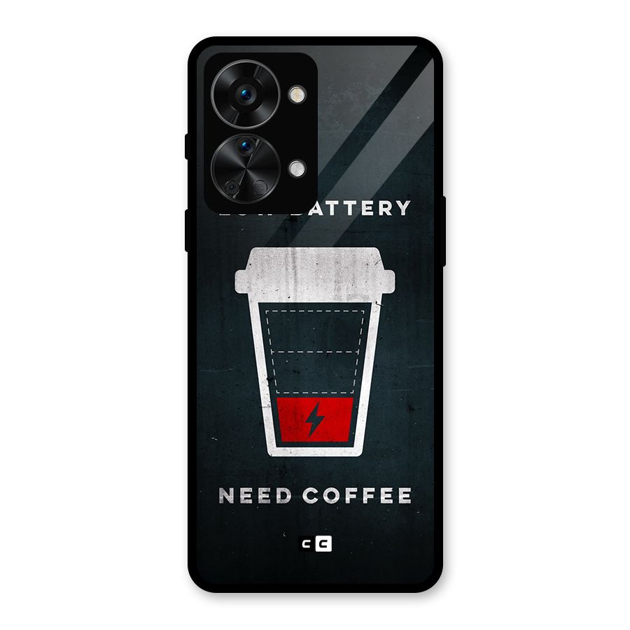 Coffee Need Glass Back Case for OnePlus Nord 2T