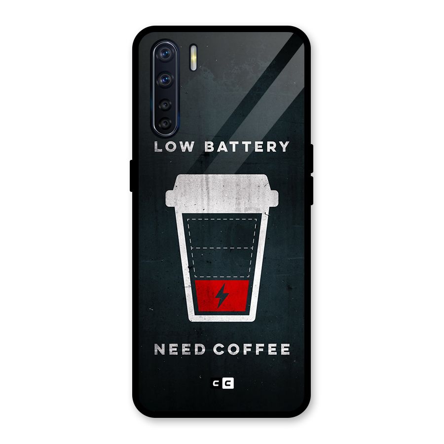 Coffee Need Glass Back Case for Oppo F15