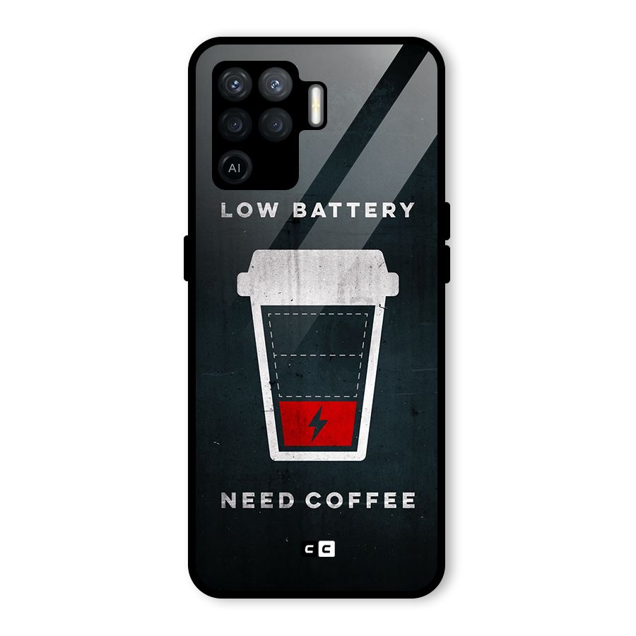 Coffee Need Glass Back Case for Oppo F19 Pro