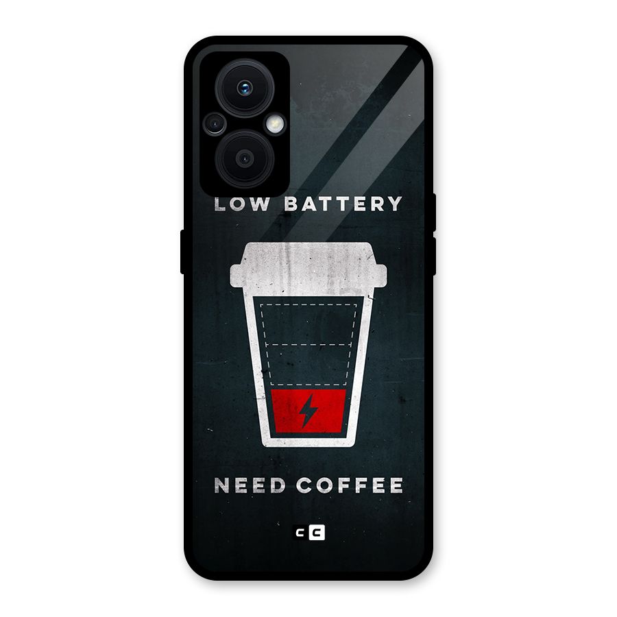 Coffee Need Glass Back Case for Oppo F21s Pro 5G