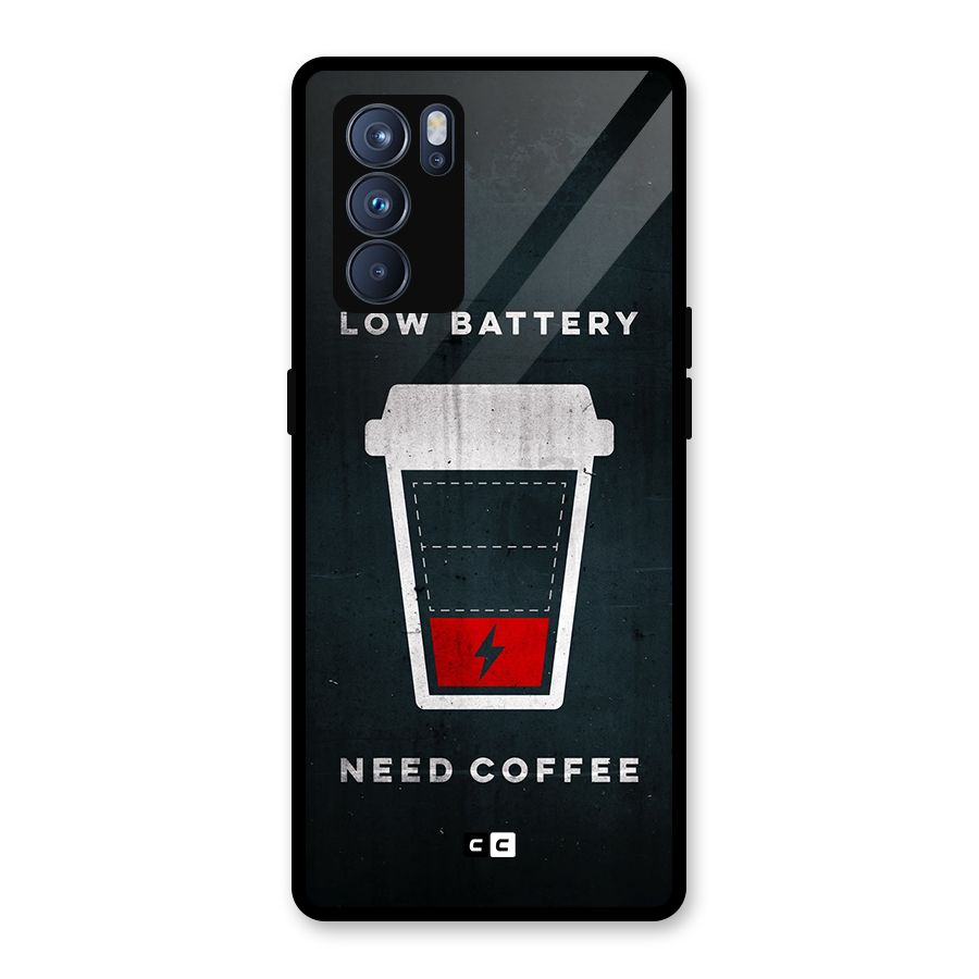 Coffee Need Glass Back Case for Oppo Reno6 Pro 5G