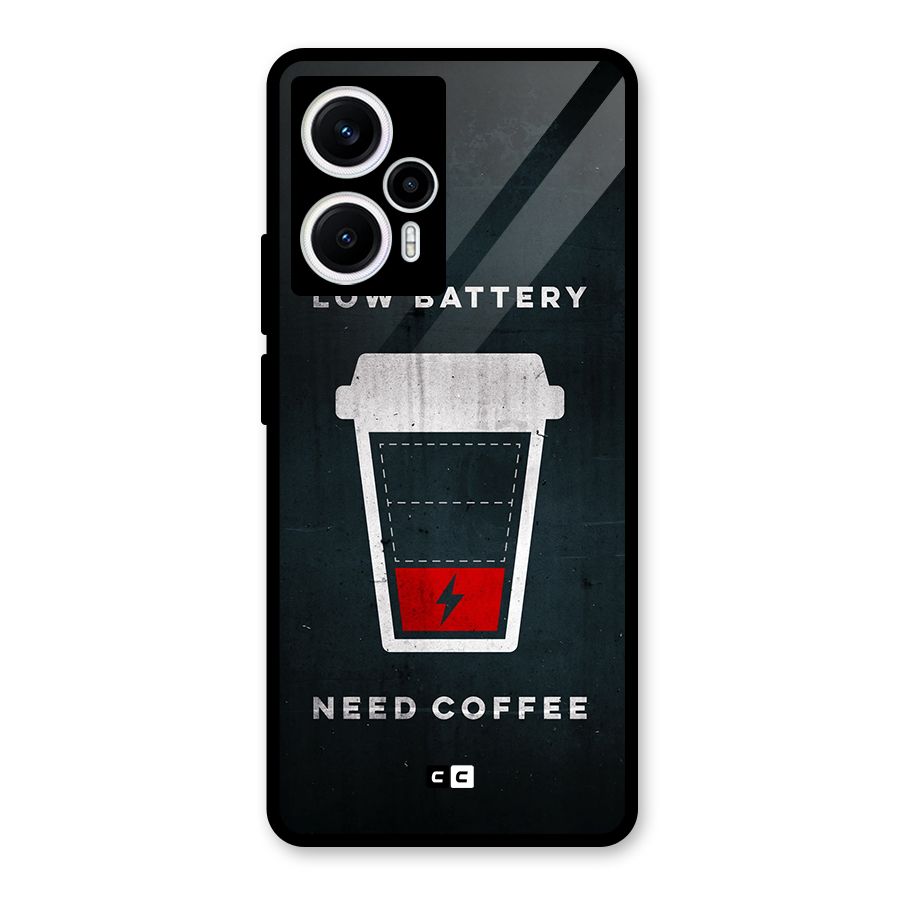 Coffee Need Glass Back Case for Poco F5