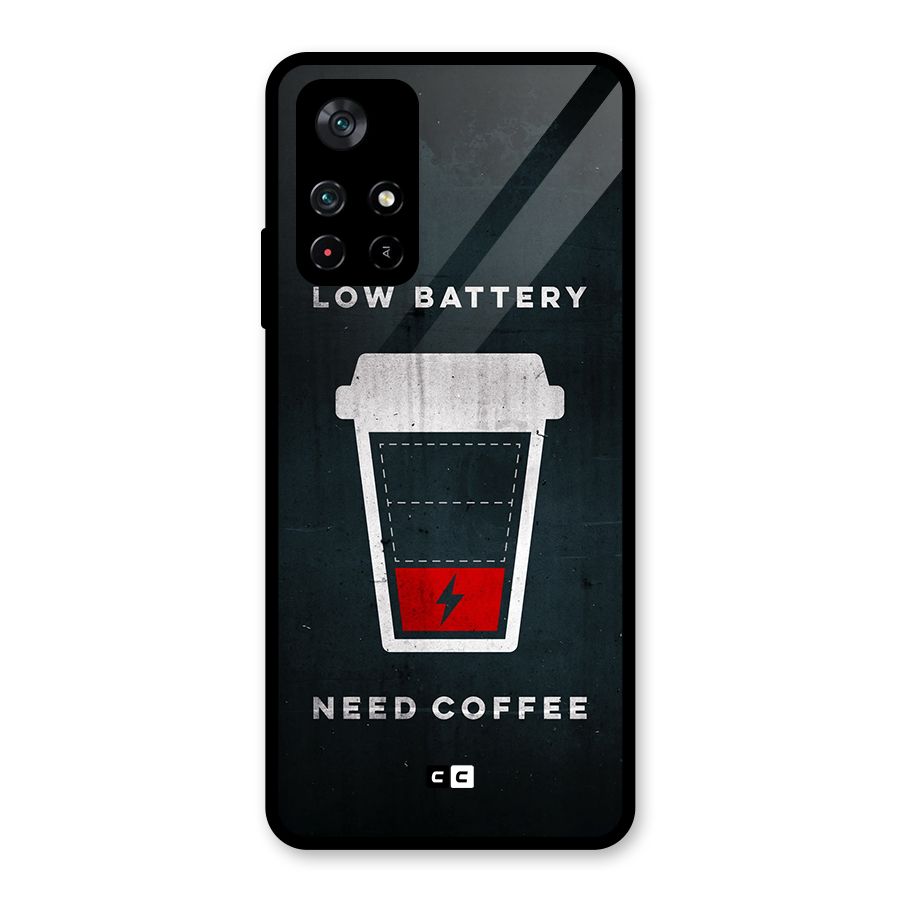 Coffee Need Glass Back Case for Poco M4 Pro 5G