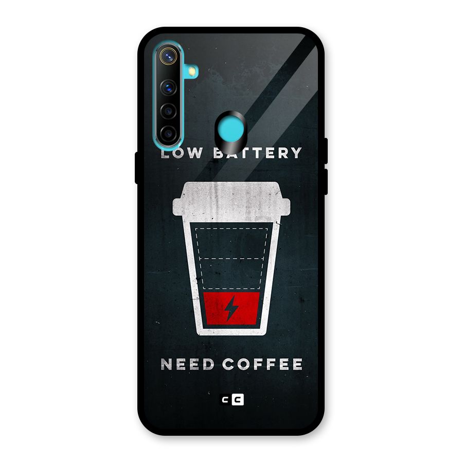 Coffee Need Glass Back Case for Realme 5