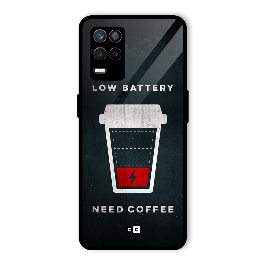 Coffee Need Glass Back Case for Realme 8 5G