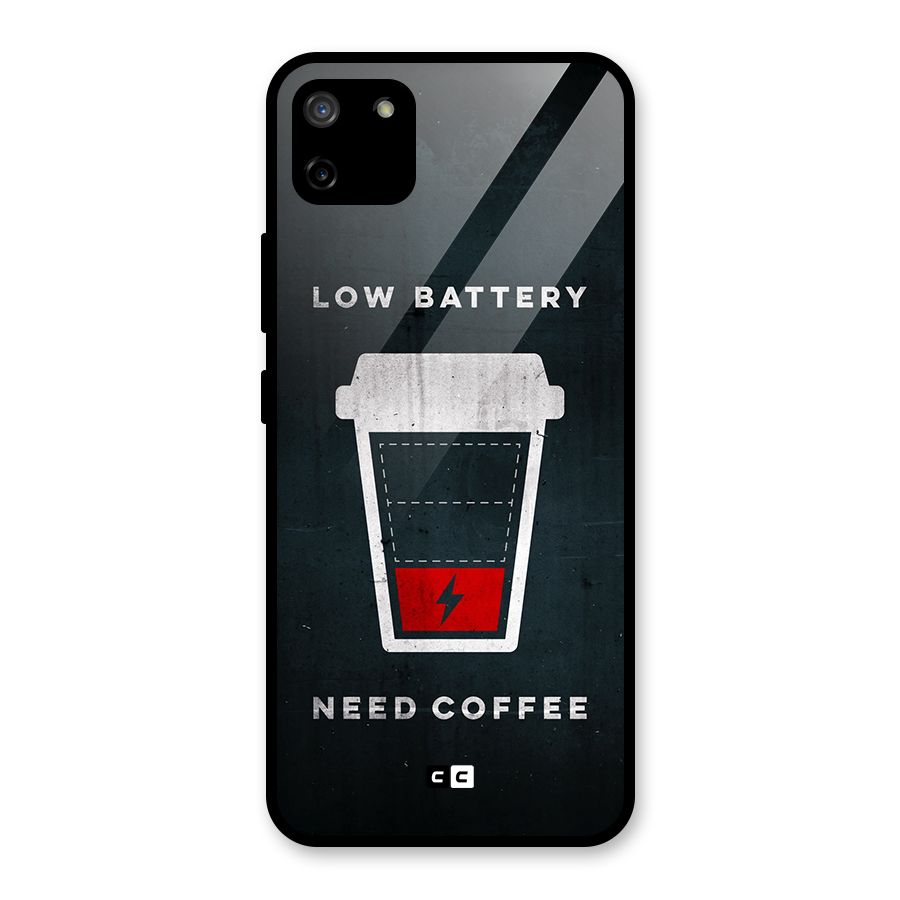 Coffee Need Glass Back Case for Realme C11