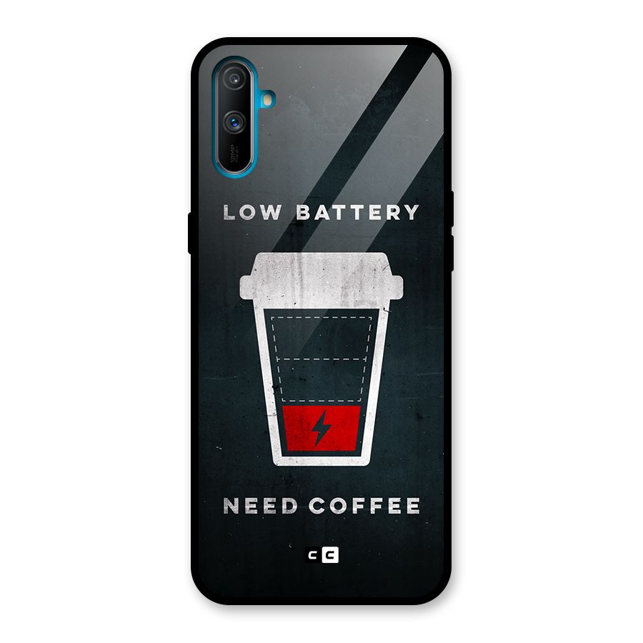 Coffee Need Glass Back Case for Realme C3