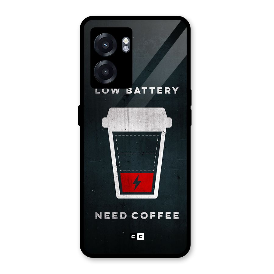 Coffee Need Glass Back Case for Realme Narzo 50 5G