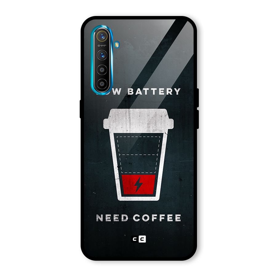 Coffee Need Glass Back Case for Realme X2