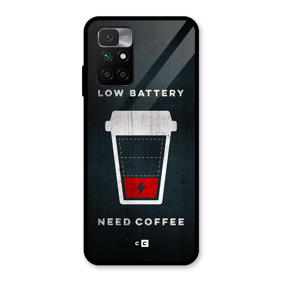 Coffee Need Glass Back Case for Redmi 10 Prime