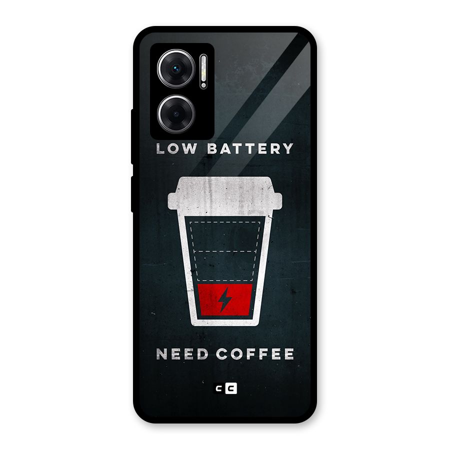 Coffee Need Glass Back Case for Redmi 11 Prime 5G
