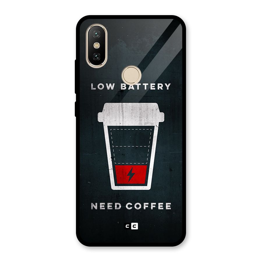 Coffee Need Glass Back Case for Redmi A2