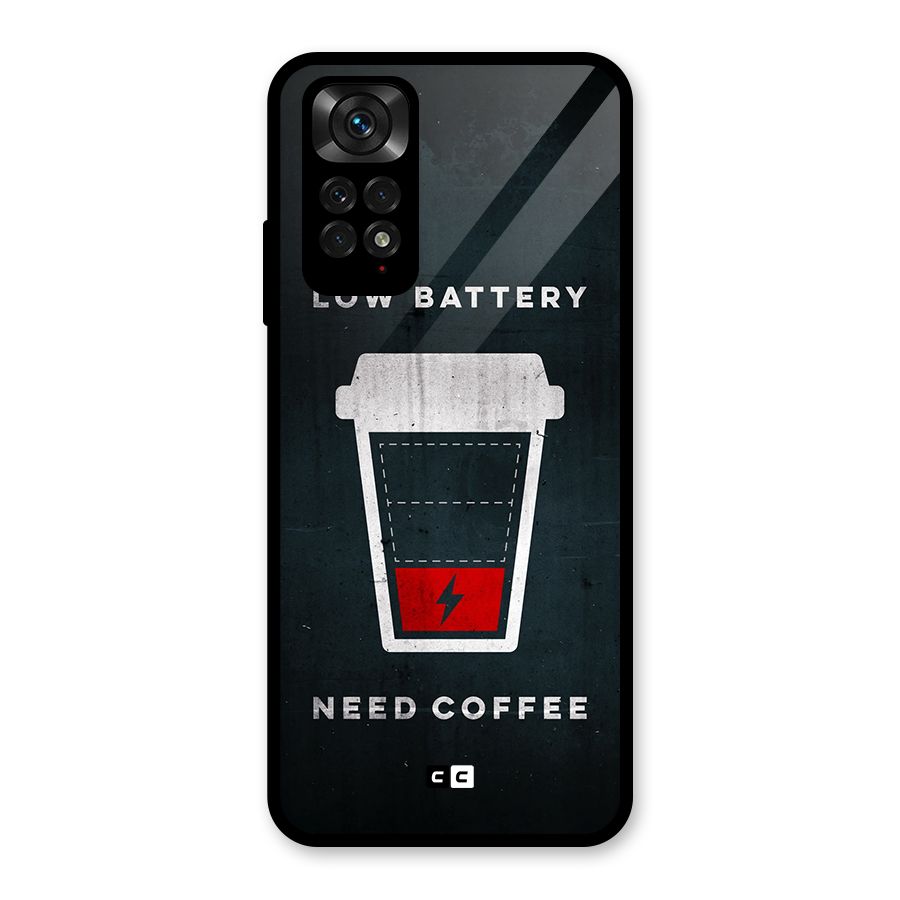 Coffee Need Glass Back Case for Redmi Note 11